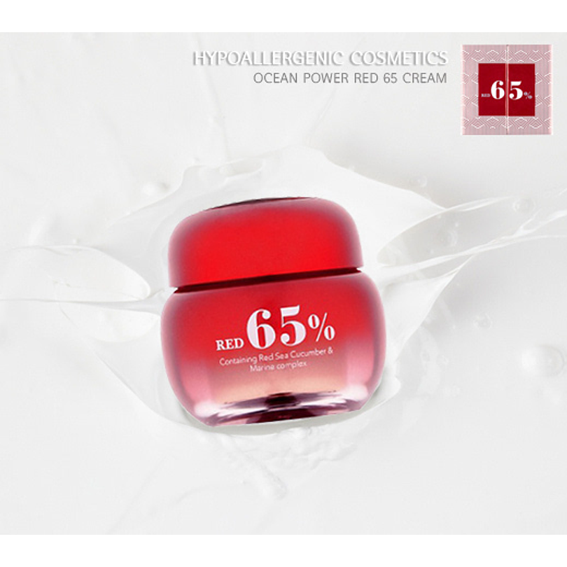 Ocean Power Red 65 Cream (Mizon) - Crema antiedad 65% pepino marino 4