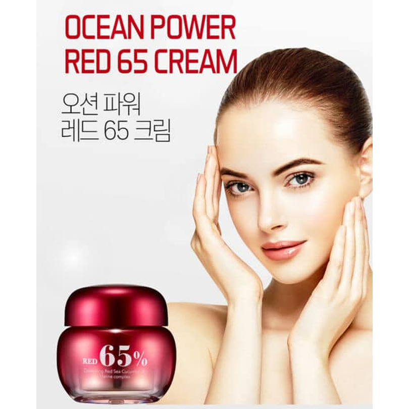 Ocean Power Red 65 Cream (Mizon) - Crema antiedad 65% pepino marino 1