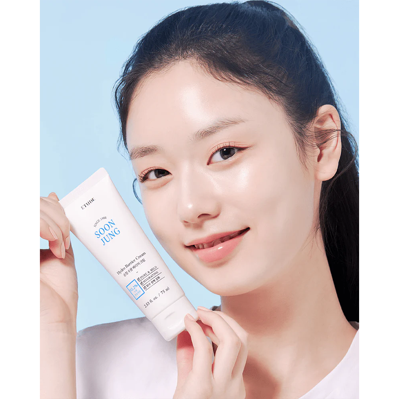 Soon Jung Hydro Barrier Cream (Etude House) -75 ml Crema hidratante pieles sensibles 1