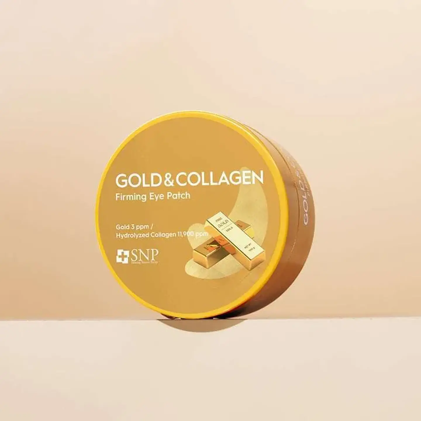 Gold Collagen Firming Eye Patch (SNP) 60 parches de Hidrogel contorno de ojos antiedad desinflamantes 13