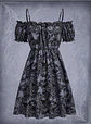 Vestido calaveras talla L - Miniatura 1