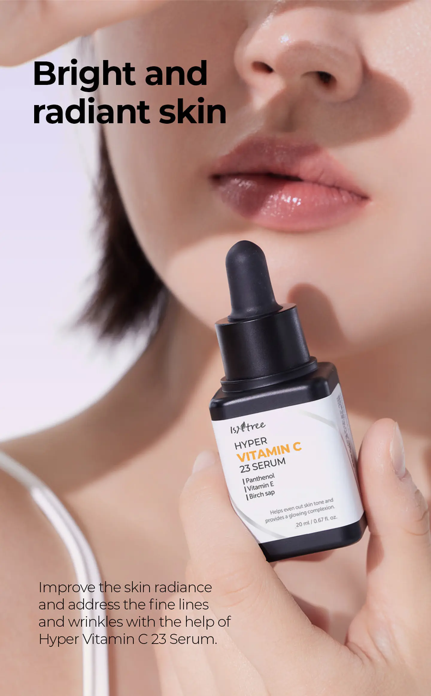 Hyper Vitamin C 23 Serum (Isntree) - 20 ml Serum iluminador antimanchas 23% vitamina C pura 7