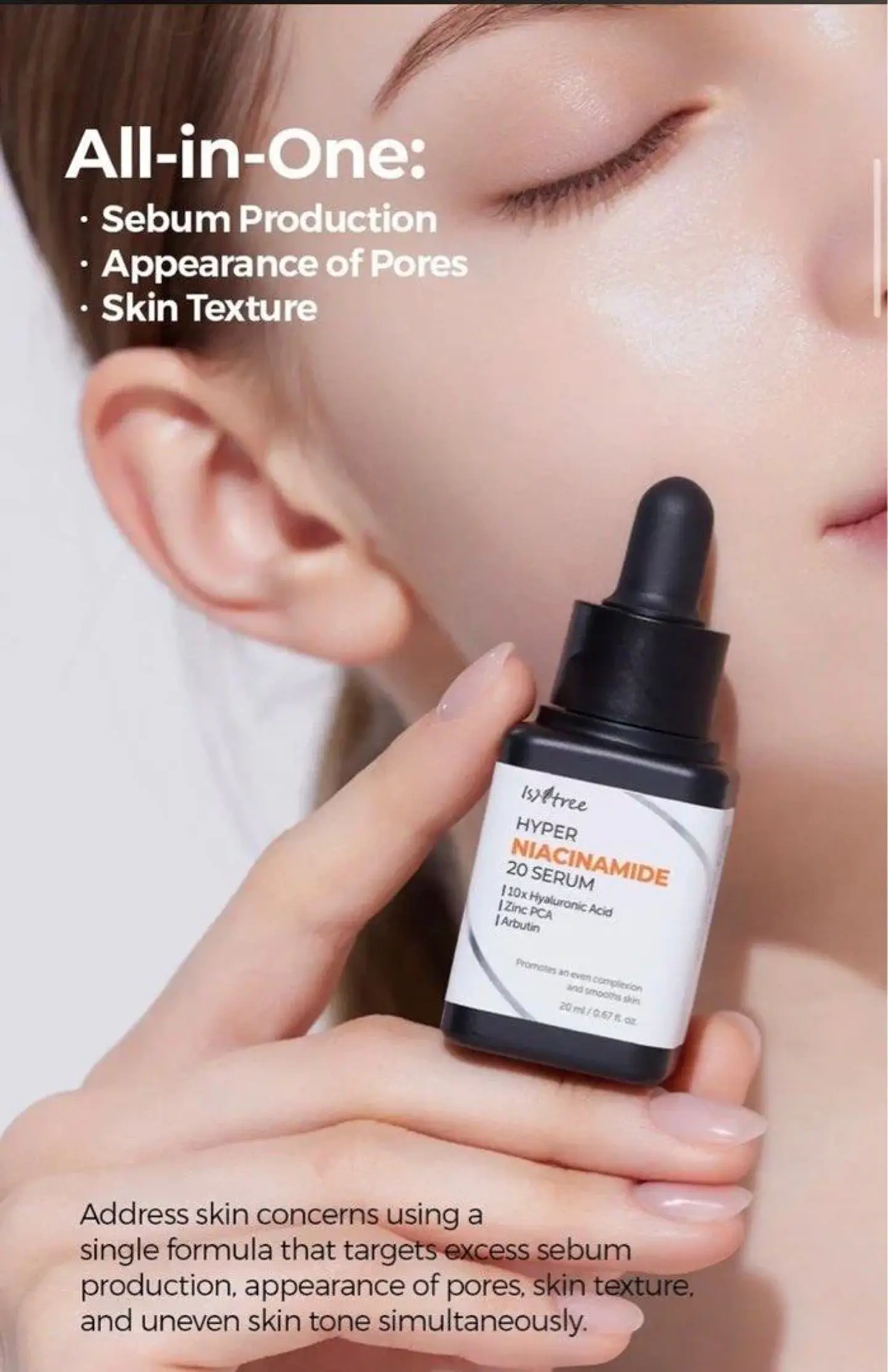 Hyper Niacinamide 20 Serum (Isntree) - 20 ml Serum iluminador antimanchas 20% niacinamida 2