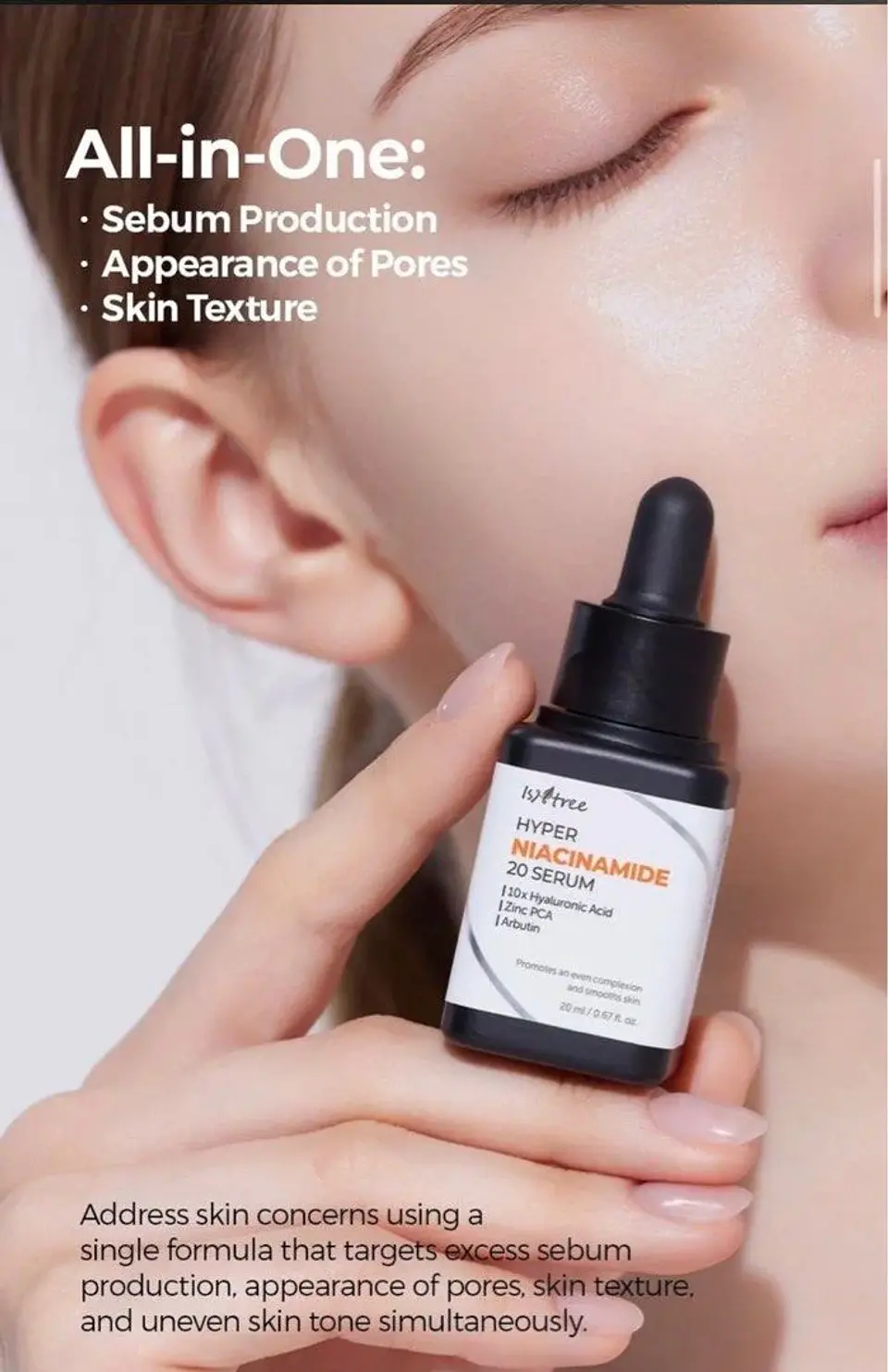 Hyper Niacinamide 20 Serum (Isntree) - 20 ml Serum iluminador antimanchas 20% niacinamida 2