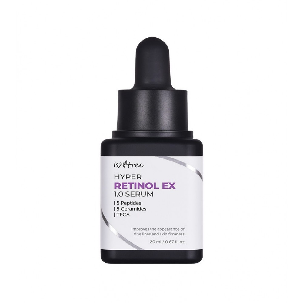 Isntree Hyper Retinol EX 1.0 Serum (Isntree) - 20 ml Serum antiedad 0.1% retinol, 0.6% bakuchiol, 0.3% retinilo