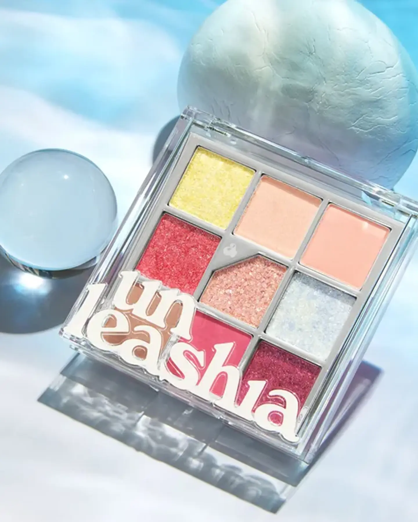 Glitterpedia Eye Palette N7 All of Peach Ade (Unleashia) Paleta sombras  5