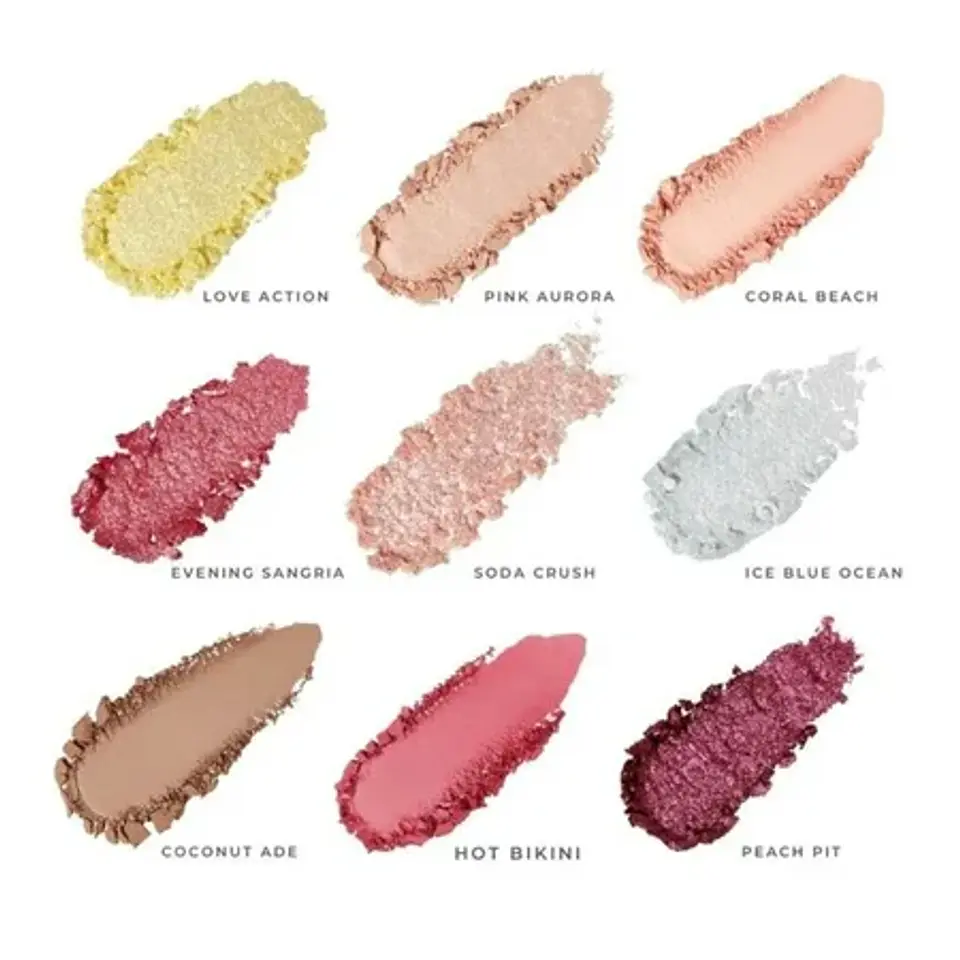 Glitterpedia Eye Palette N7 All of Peach Ade (Unleashia) Paleta sombras  7
