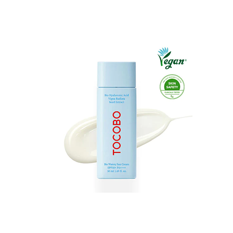 Bio Watery Sun Cream SPF50+ PA++++ (Tocobo) - 50 ml Protector solar ligero pieles sensible 5