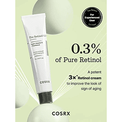 The Retinol 0.3 Cream (COSRX) - 20ml Crema antiedad con retinol al 0,3%