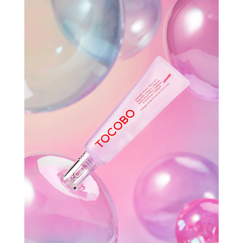 Collagen Brightening Eye Gel Cream (Tocobo) - 30ml Crema contorno de ojos antiedad aclarante con retinol 6