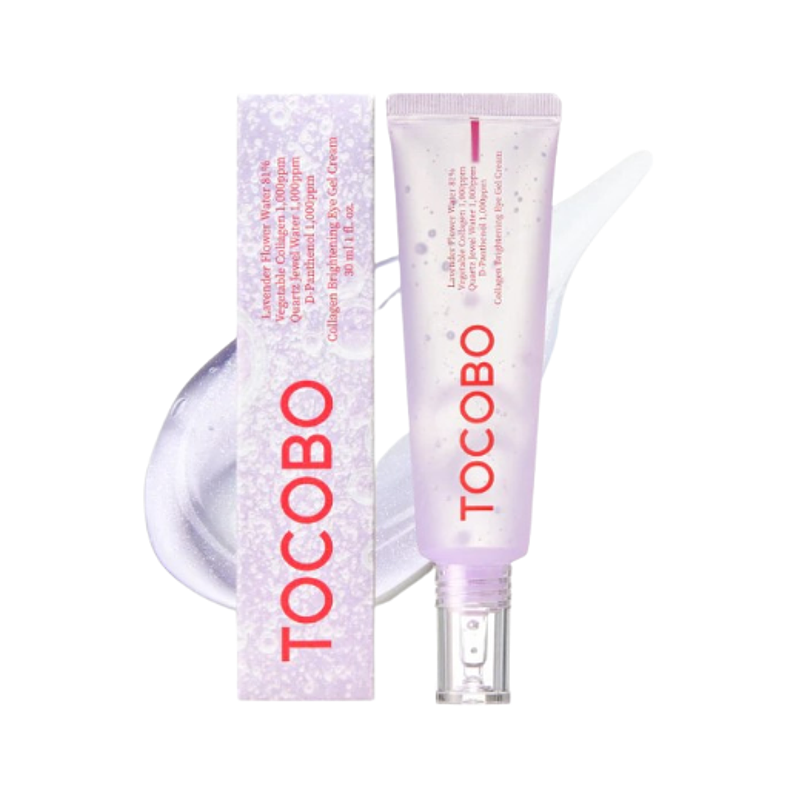 Collagen Brightening Eye Gel Cream (Tocobo) - 30ml Crema contorno de ojos antiedad aclarante con retinol 1