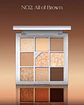Glitterpedia Eye Palette N2 All of Brown (Unleashia) Paleta sombras tonos cafés - Miniatura 2