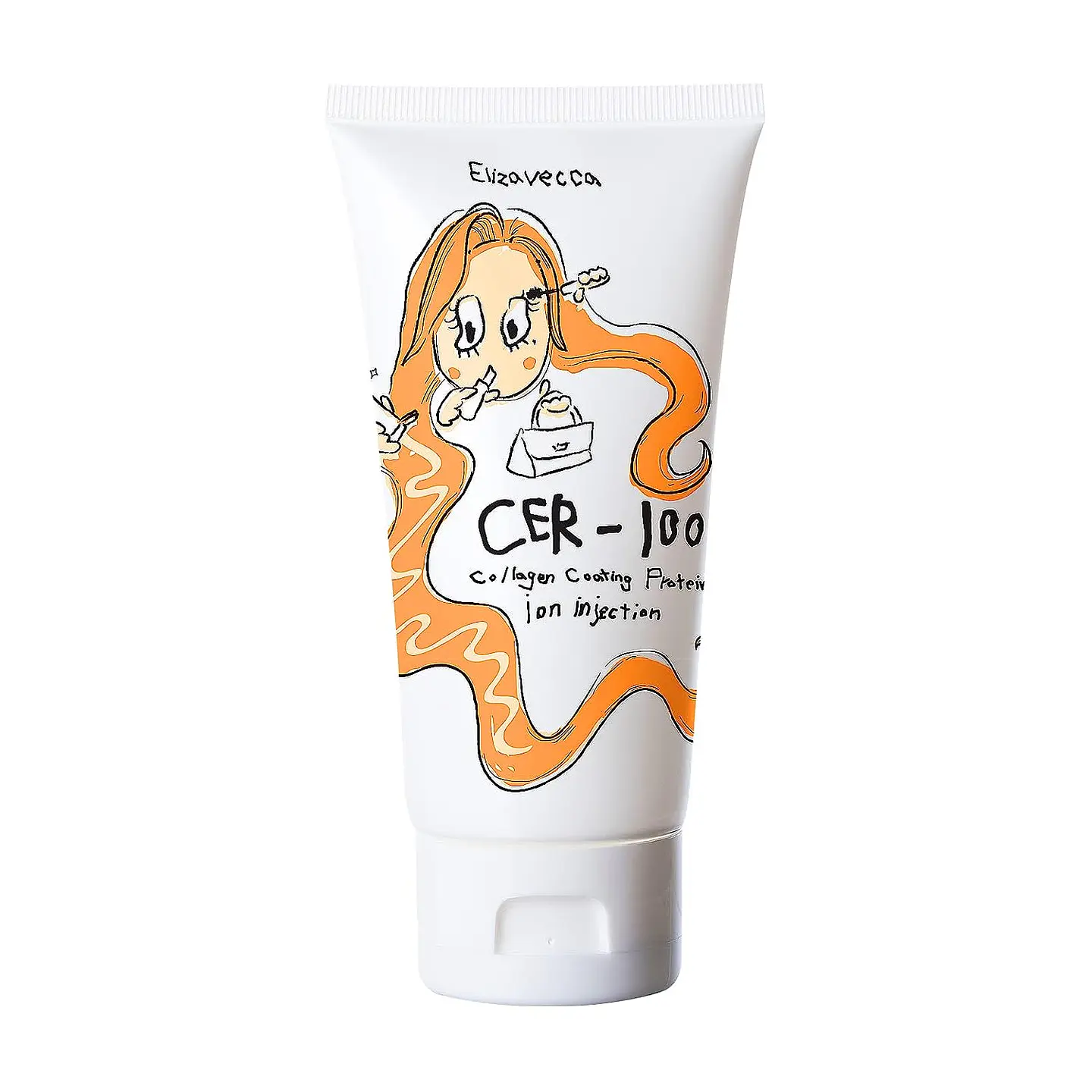 Cer-100 Collagen Coating Protein Ion Injection (Elizavecca)- 50ml Tratamiento para cabello con proteínas 3