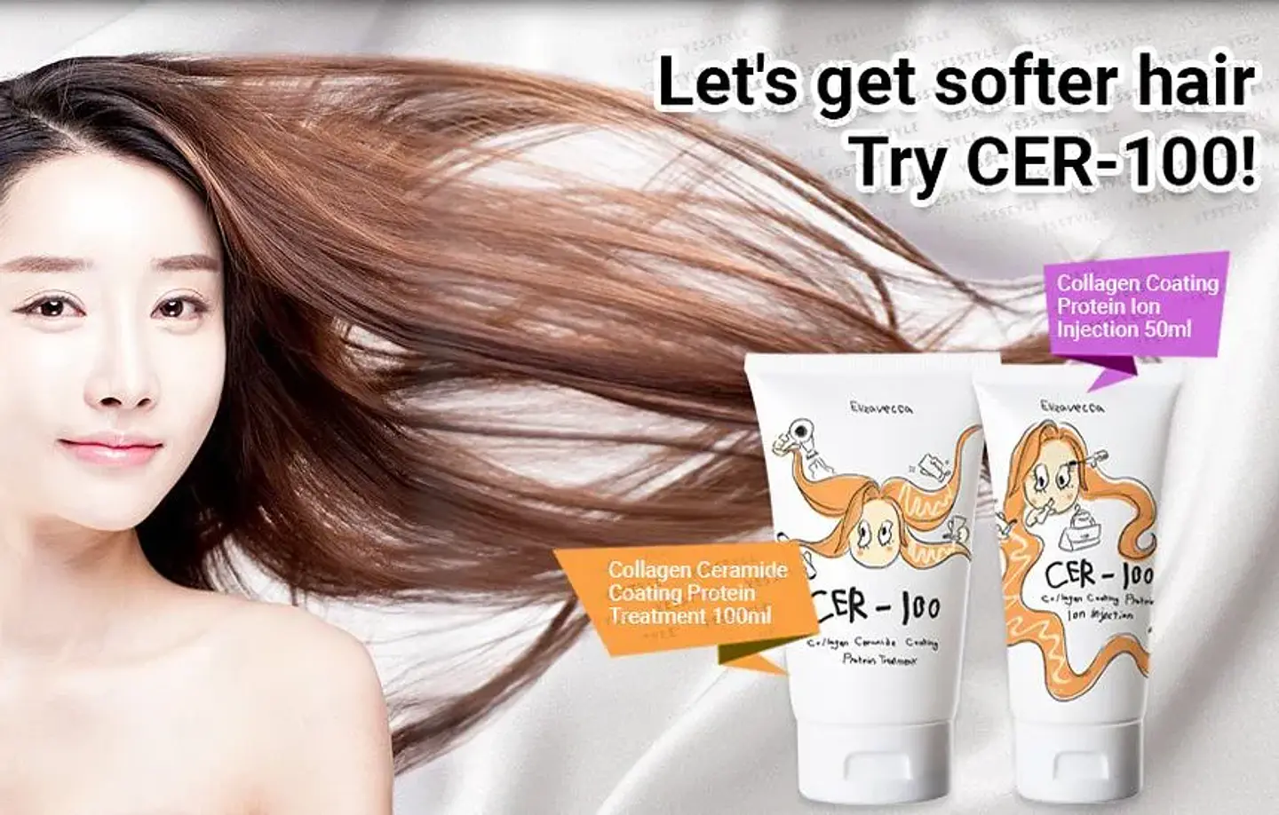 Cer-100 Collagen Coating Protein Ion Injection (Elizavecca)- 50ml Tratamiento para cabello con proteínas 13