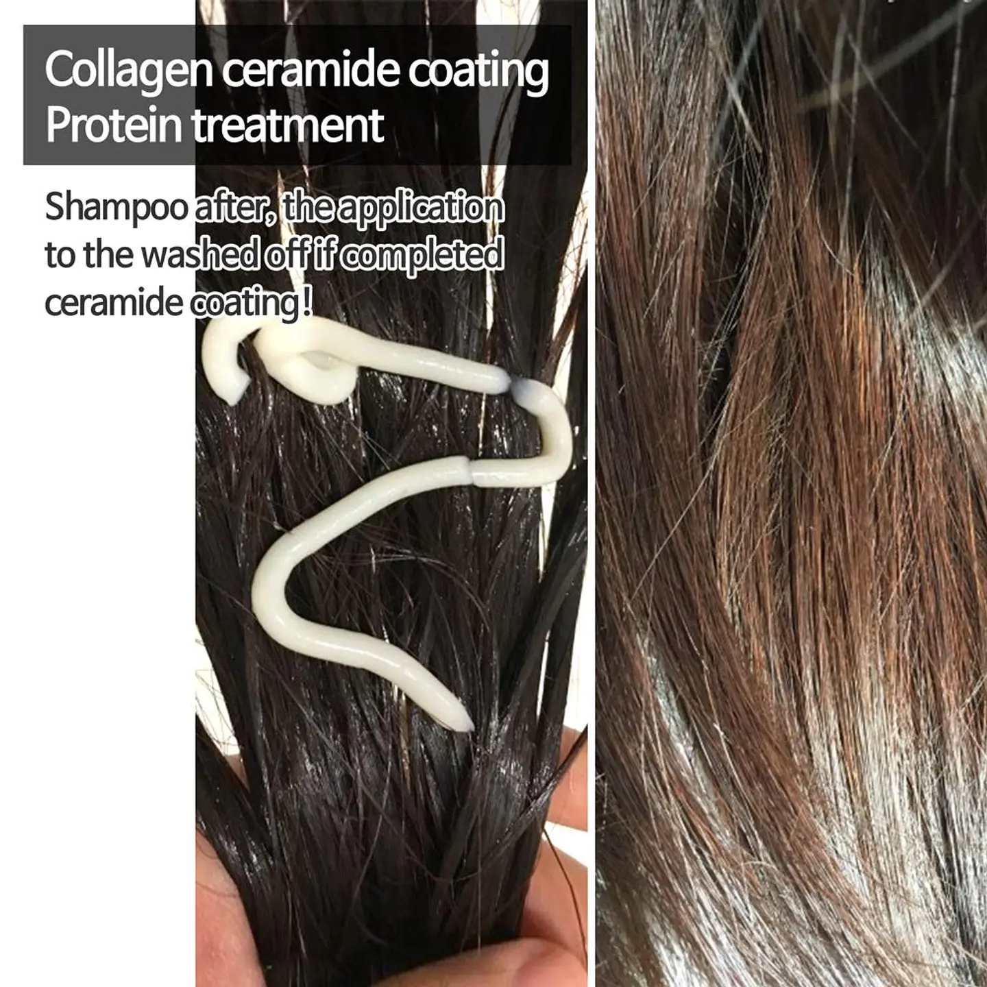 CER-100 Collagen Ceramide Coating Hair Protein Treatment (Elizavecca)- 100ml Tratamiento para cabello reparador 5