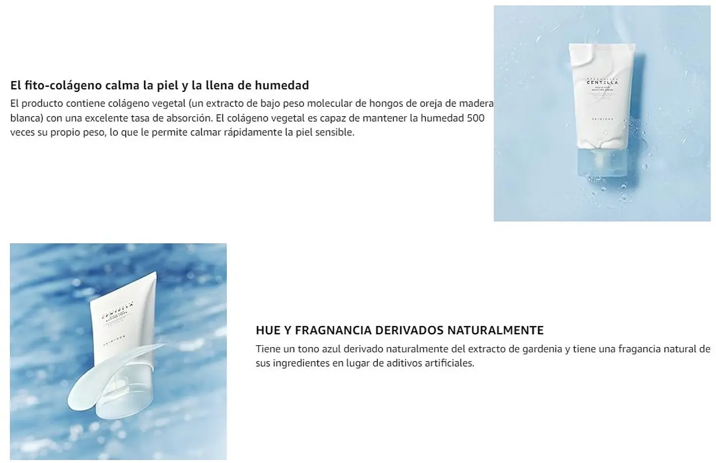 Madagascar Centella Hyalu-Cica Moisture Cream (SKIN1004) - 75ml Crema 50% centella asiática y ácido hialurónico 3