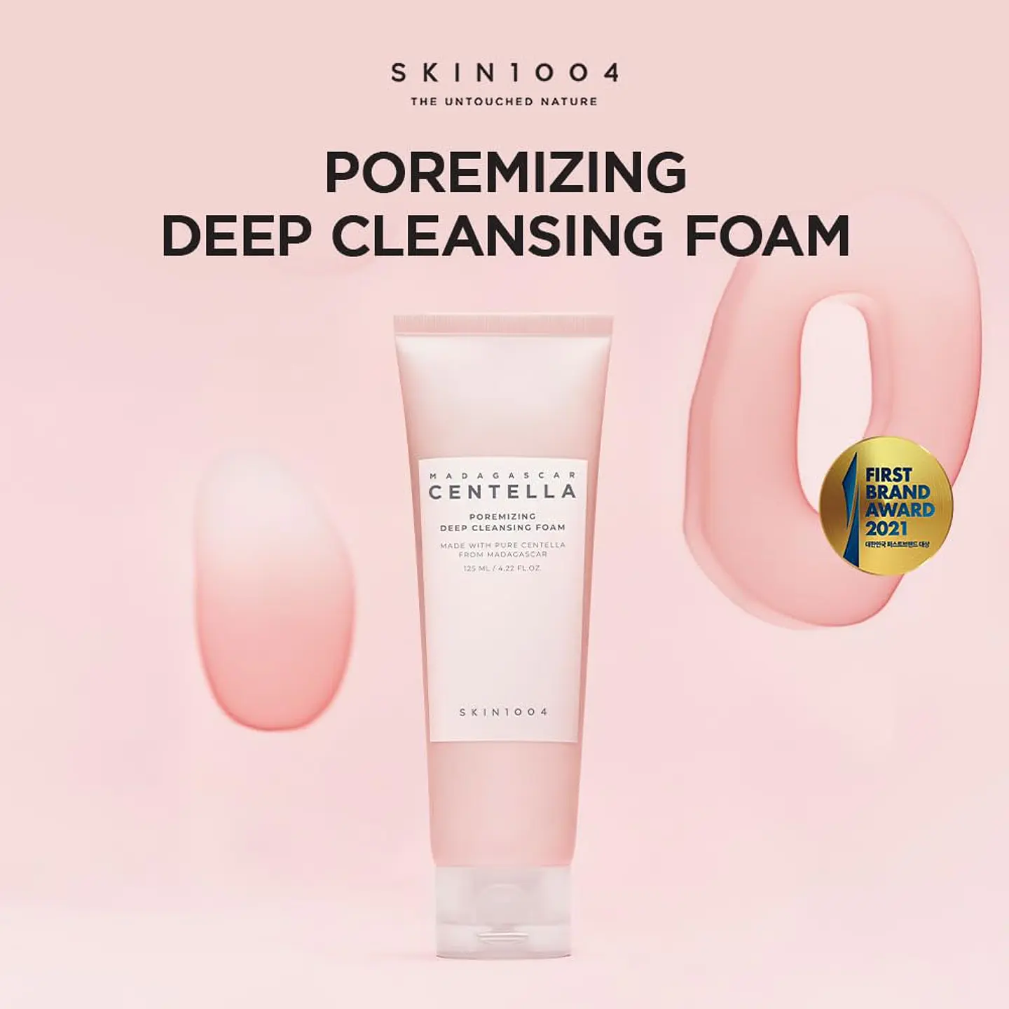 Madagascar Centella Poremizing Deep Cleansing Foam (SKIN1004) - 125ml Espuma limpiadora centella asiática poros dilatados 2