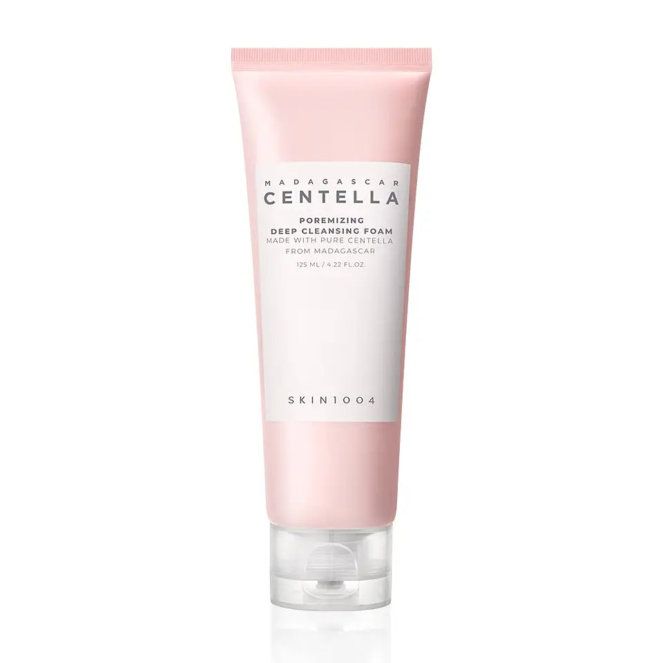 Madagascar Centella Poremizing Deep Cleansing Foam (SKIN1004) - 125ml Espuma limpiadora centella asiática poros dilatados 1