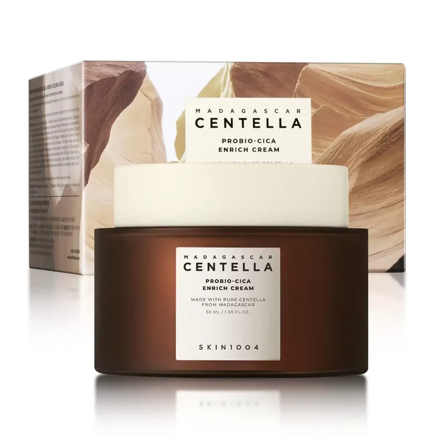Madagascar Centella Probio-Cica Enrich Cream (SKIN1004) - 50mlCrema antiedad con probióticos y centella asiática 1