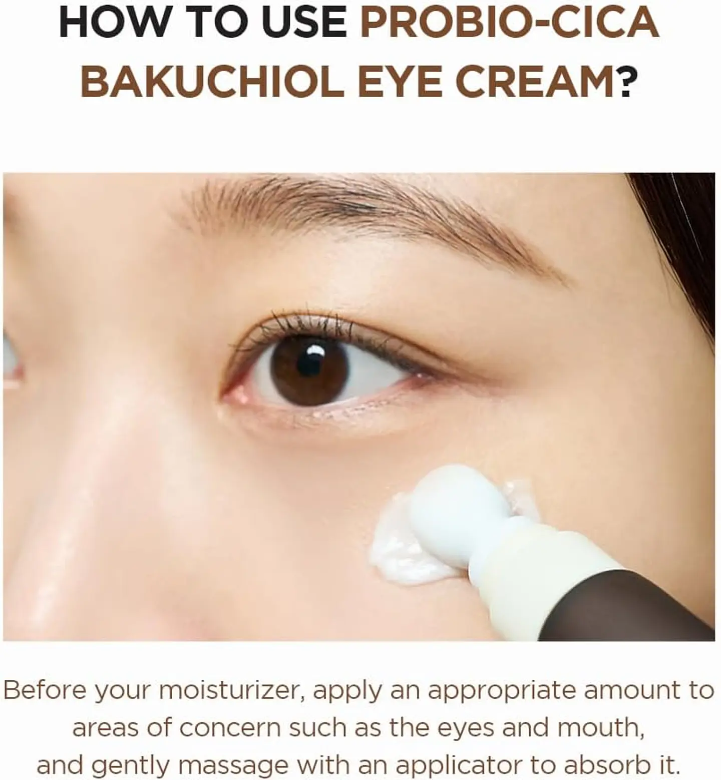 Madagascar Centella Probio-Cica Bakuchiol Eye Cream (SKIN1004) - 20ml Crema antiedad contorno de ojos con bakuchiol 3