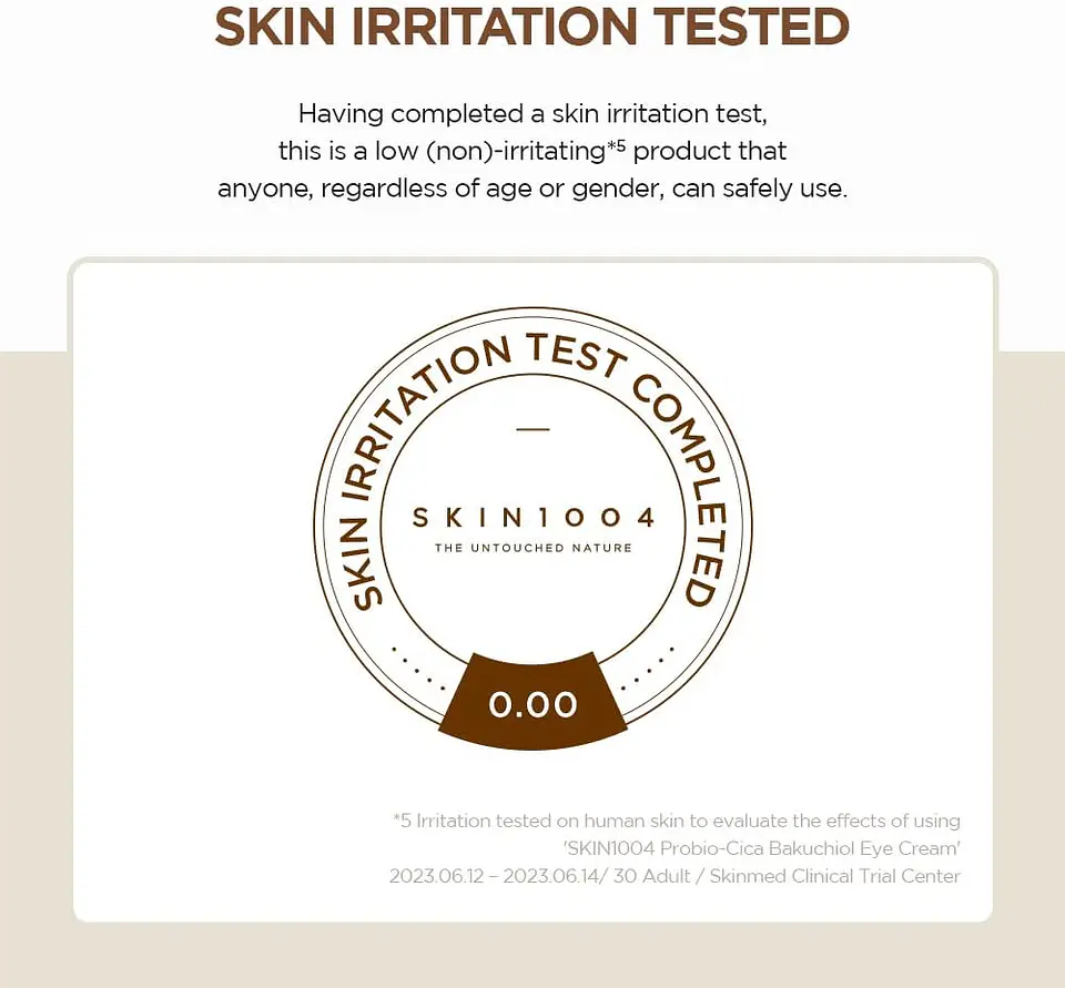 Madagascar Centella Probio-Cica Bakuchiol Eye Cream (SKIN1004) - 20ml Crema antiedad contorno de ojos con bakuchiol 5