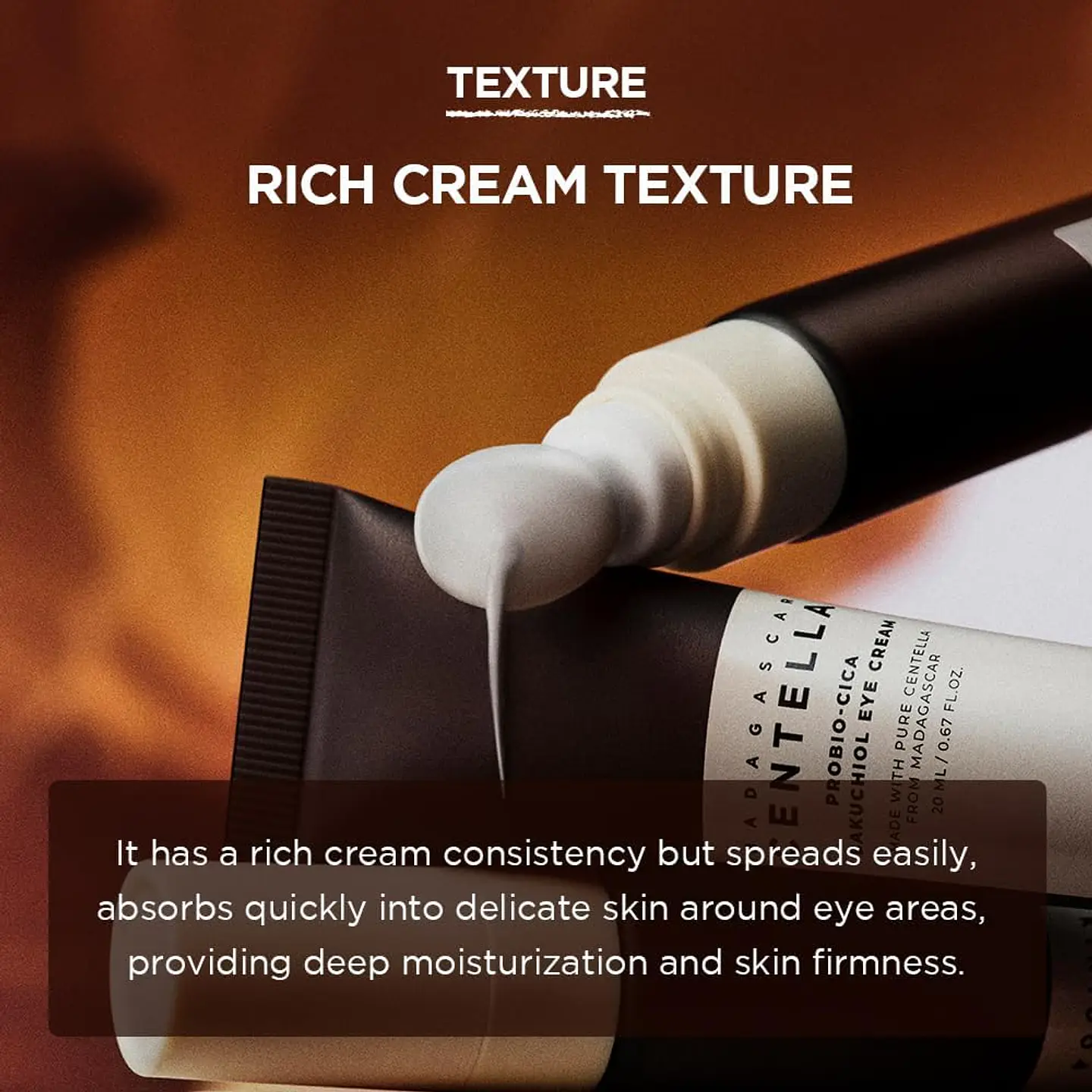 Madagascar Centella Probio-Cica Bakuchiol Eye Cream (SKIN1004) - 20ml Crema antiedad contorno de ojos con bakuchiol 4