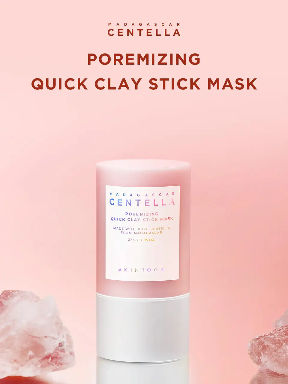  Madagascar Centella Poremizing Quick Clay Stick Mask (SKIN1004) - Limpiador en barra con centella asiática 27gr  8