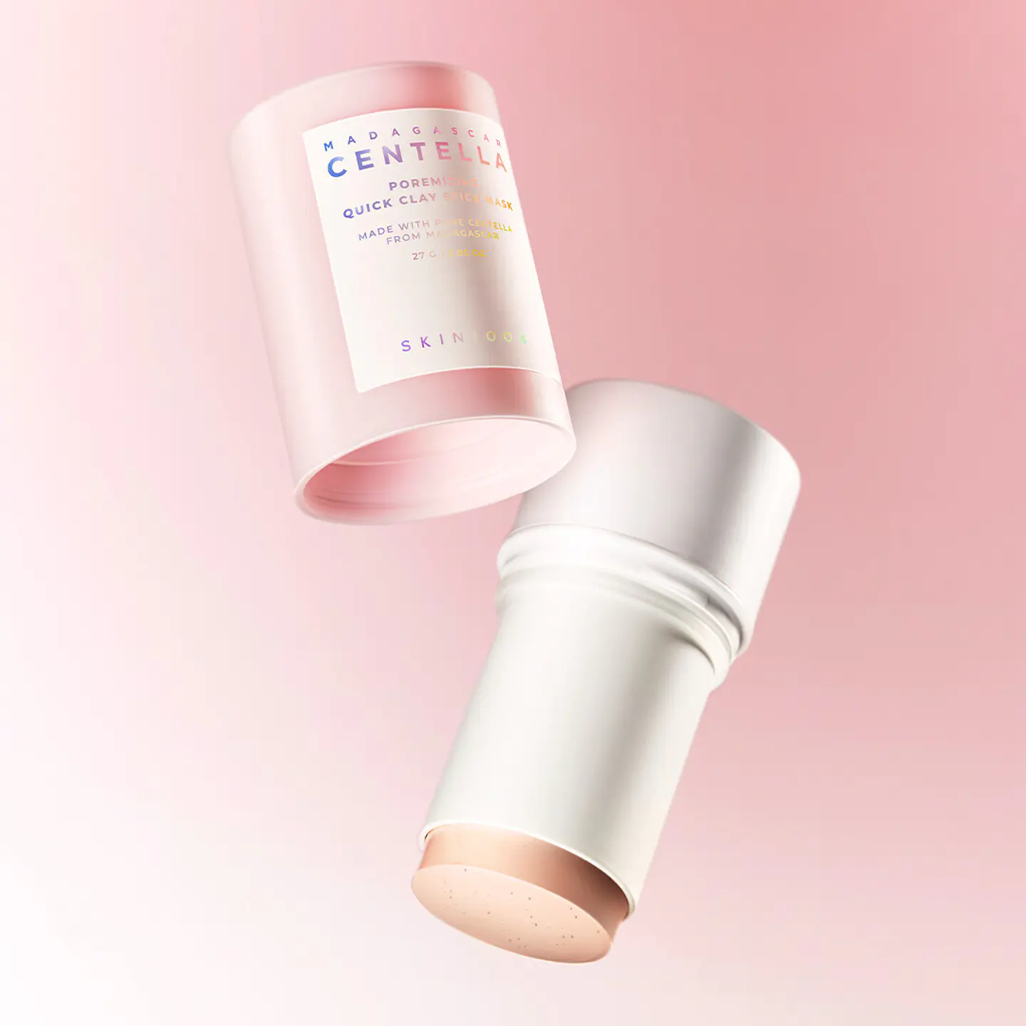  Madagascar Centella Poremizing Quick Clay Stick Mask (SKIN1004) - Limpiador en barra con centella asiática 27gr  10