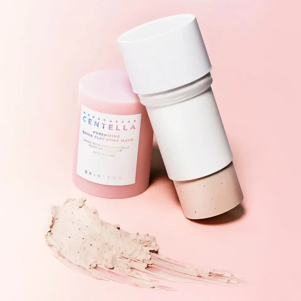  Madagascar Centella Poremizing Quick Clay Stick Mask (SKIN1004) - Limpiador en barra con centella asiática 27gr  12