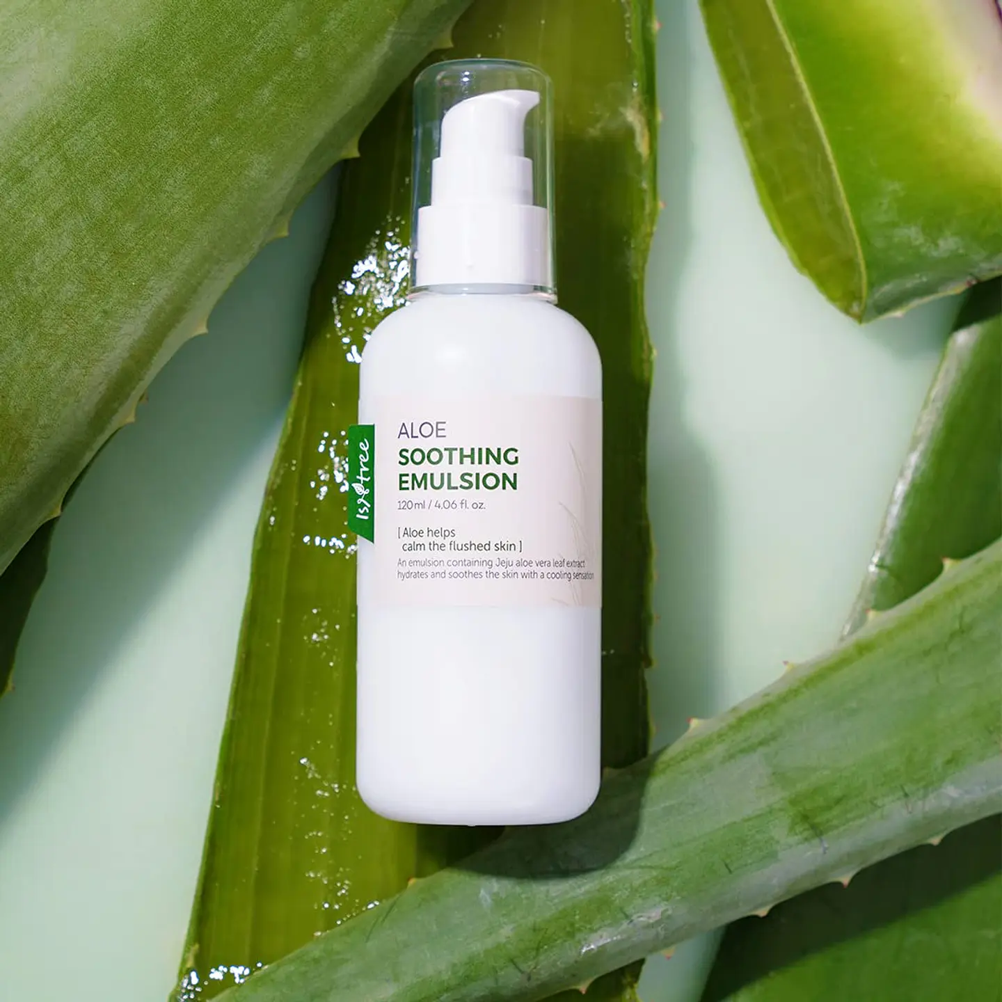 Aloe Soothing Emulsion (Isntree) -120ml Crema ligera con 79% aloe vera 2