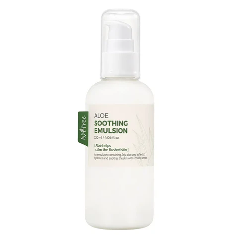 Aloe Soothing Emulsion (Isntree) -120ml Crema ligera con 79% aloe vera