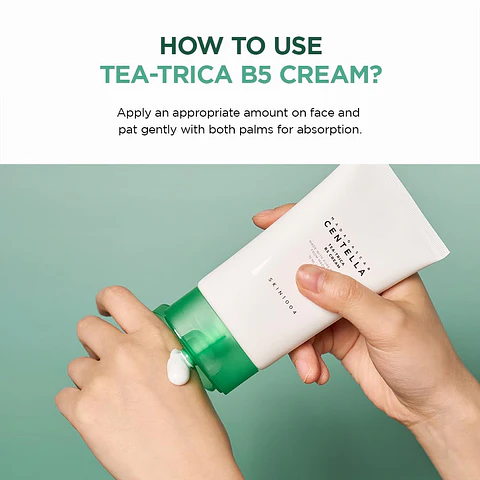 Madagascar Centella Tea-Trica B5 Cream (SKIN1004) -75ml Crema hidratante pieles problemáticcas y grasas