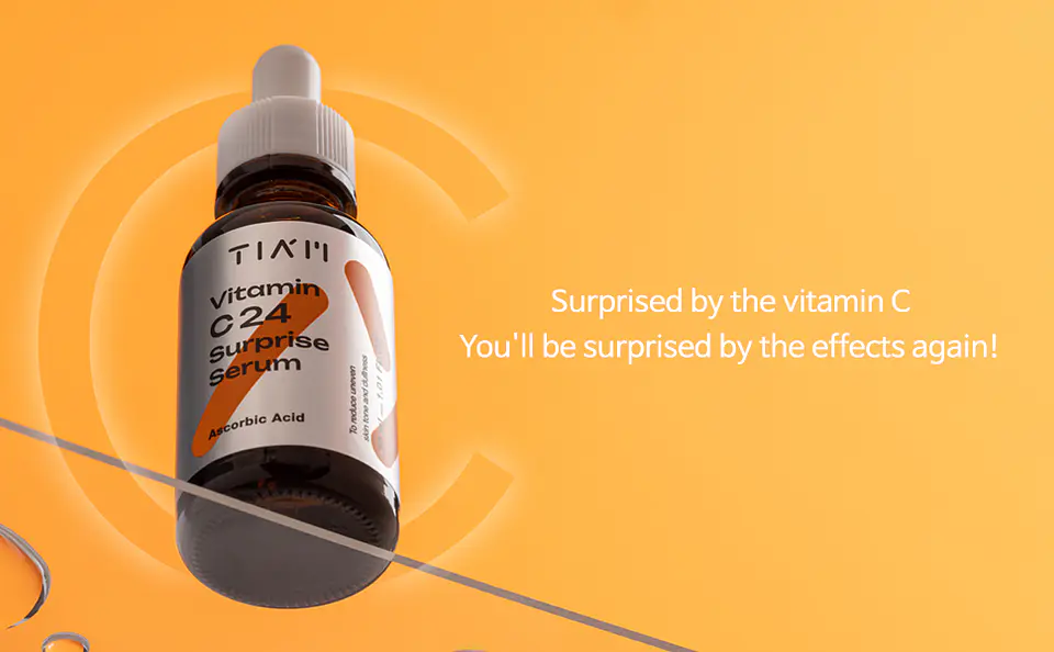 Vitamin C 24 Surprise Serum (TIAM) -30ml Serum aclarante antimanchas con 24% vitamina C 9
