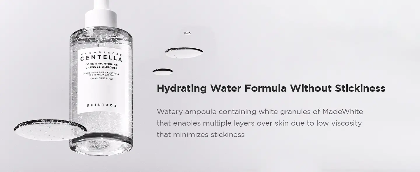 Madagascar Centella Tone Brightening Capsule Ampoule (SKIN1004) - 30ml Serum calmante y aclarante con 77% centella y 4% niacinamida 11