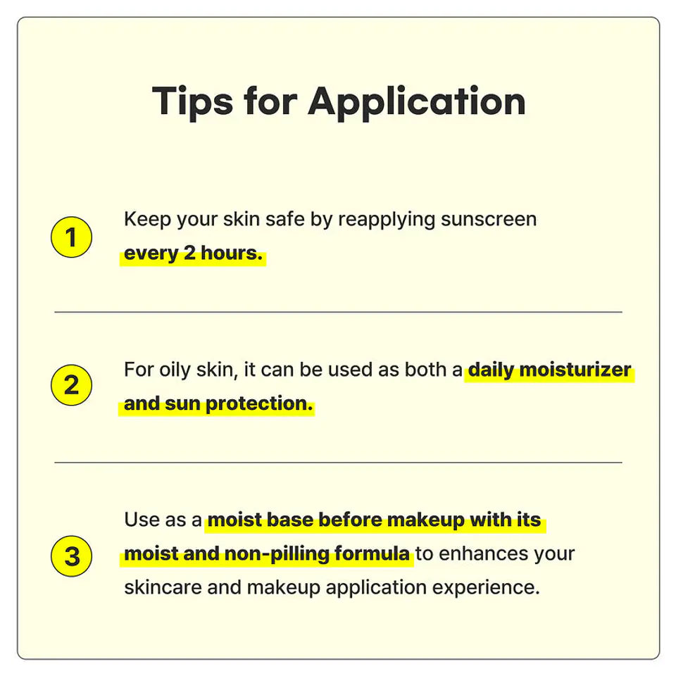 B3 Niacin Sunscreen SPF50+ PA++++ (TIAM) -50ml Protector solar aclarante y antimanchas con niacinamida 3