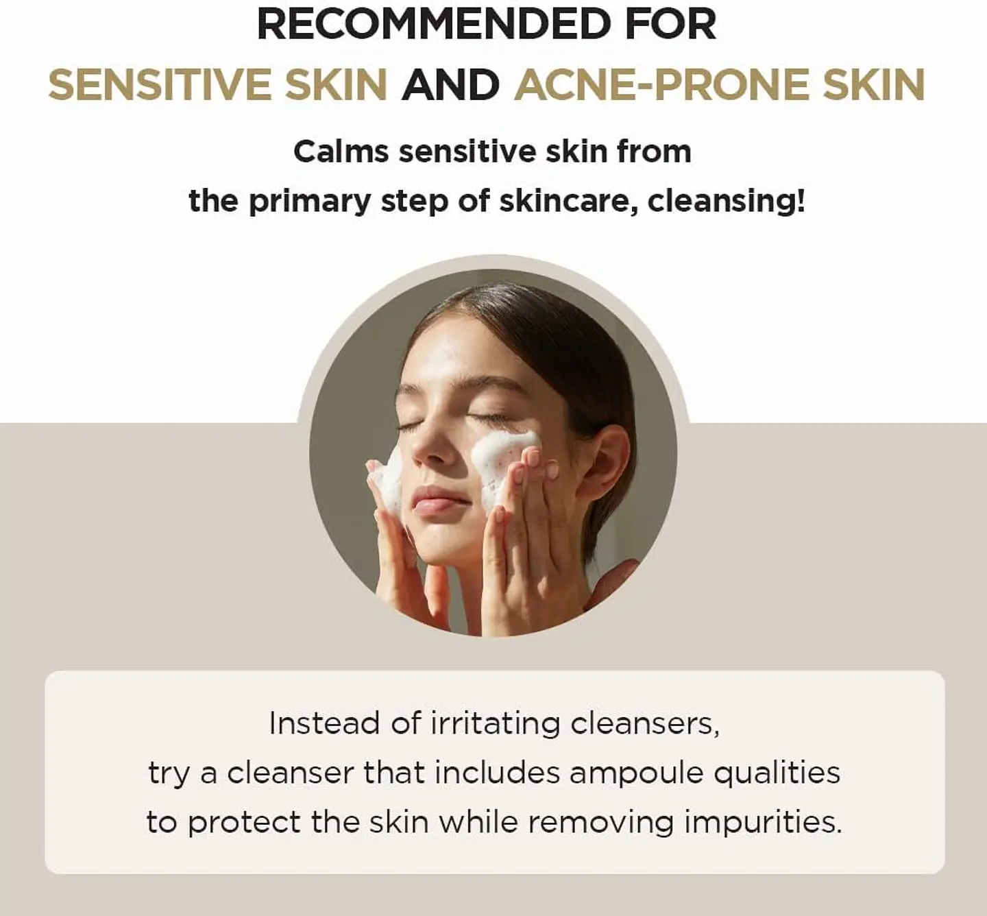 Madagascar Centella Ampoule Foam (SKIN1004) - 125ml Limpiador en espuma calmante pieles sensibles 5