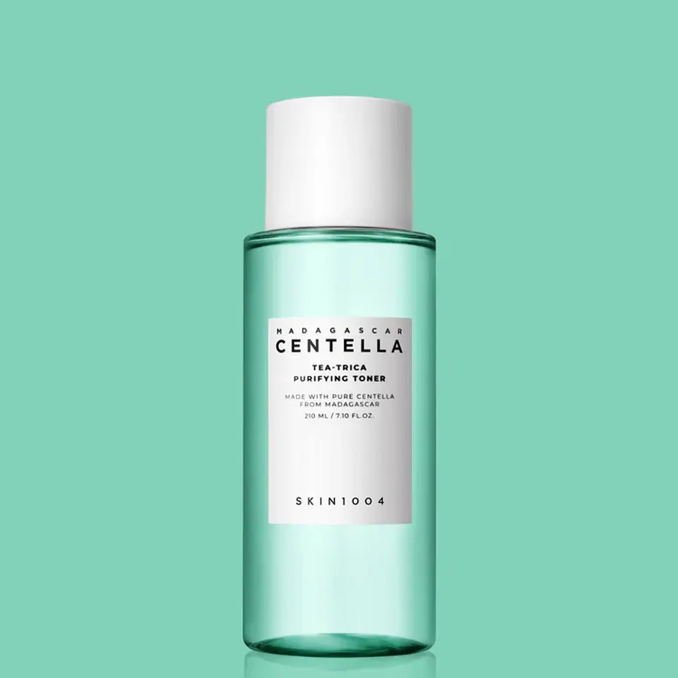 Madagascar Centella Tea-Trica Purifying Toner (SKIN1004) - 210ml Tónico anti acné árbol de té + centella asiática 11