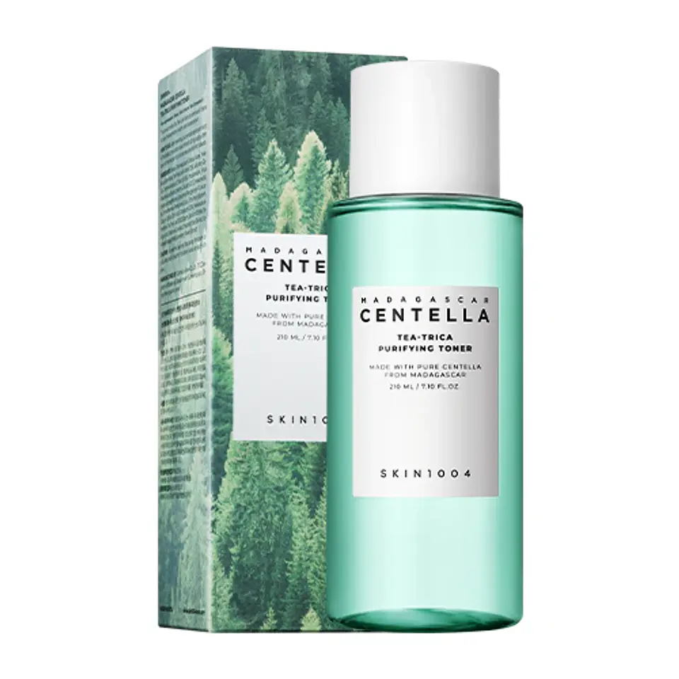 Madagascar Centella Tea-Trica Purifying Toner (SKIN1004) - 210ml Tónico anti acné árbol de té + centella asiática 14