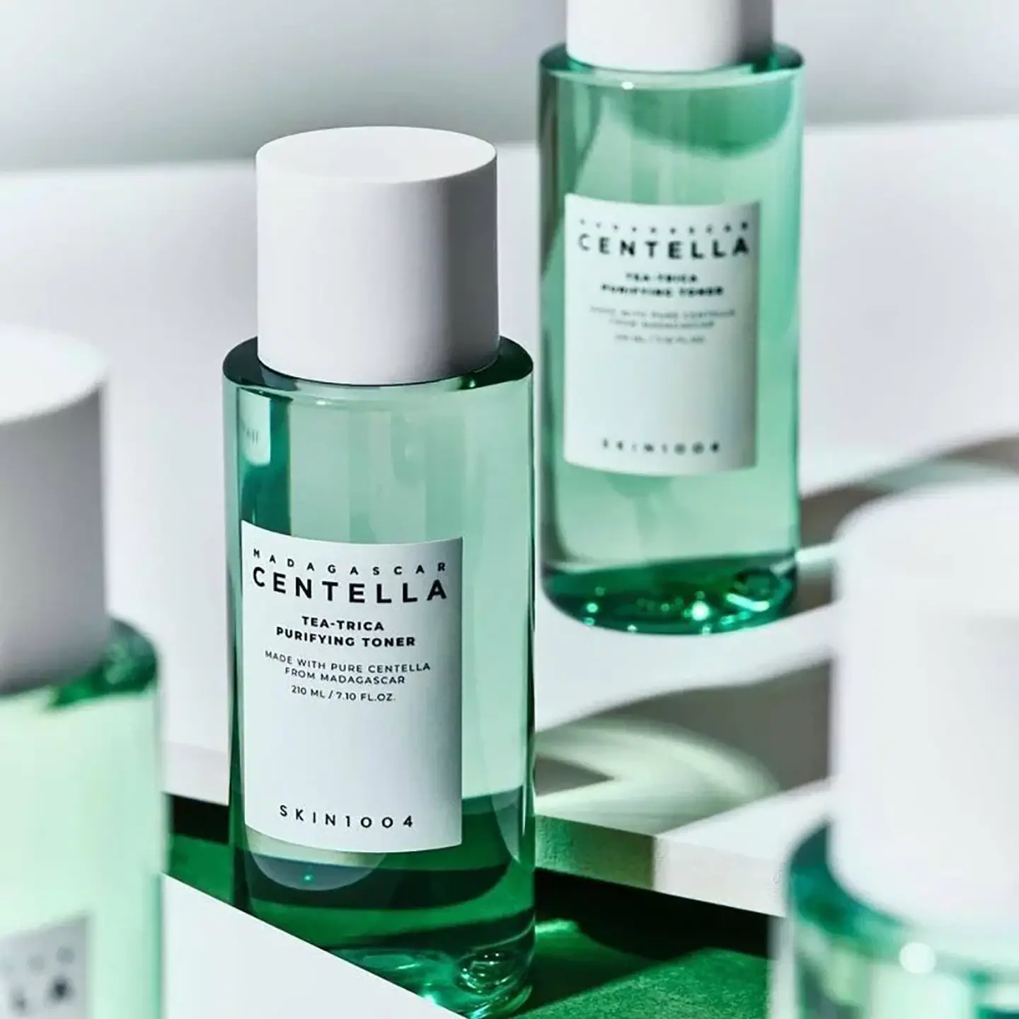 Madagascar Centella Tea-Trica Purifying Toner (SKIN1004) - 210ml Tónico anti acné árbol de té + centella asiática 16