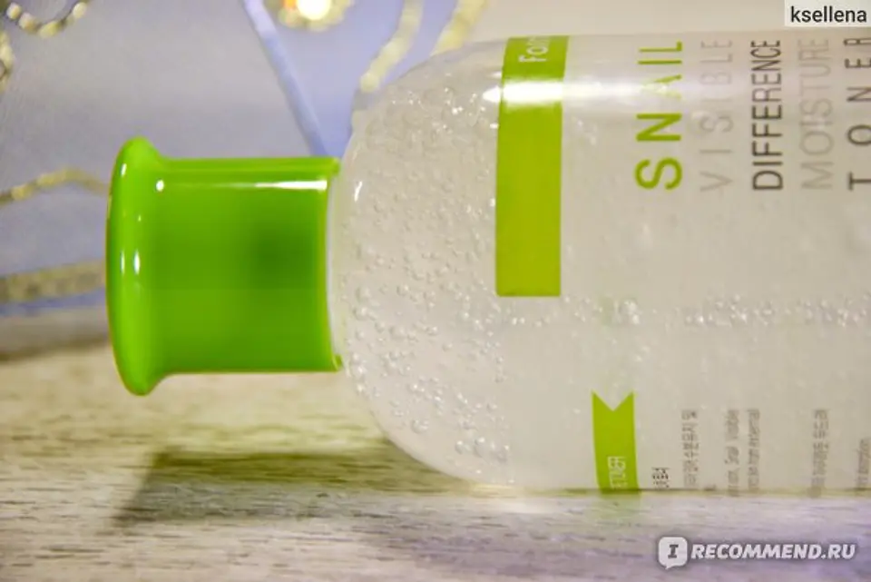 Snail Visible Difference Moisture Toner (Farm Stay) -350 ml Tónico baba de caracol, con aloe vera y hierbas 12