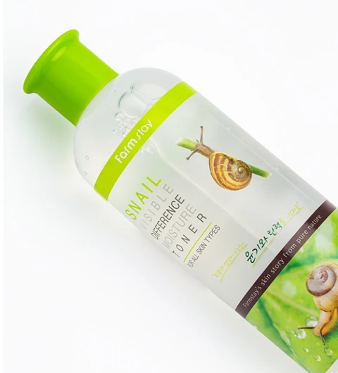 Snail Visible Difference Moisture Toner (Farm Stay) -350 ml Tónico baba de caracol, con aloe vera y hierbas