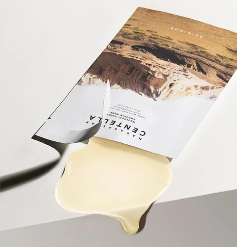 Madagascar Centella Watergel Sheet Ampoule Mask (SKIN1004) Mascarilla facial ultra hidratante con centella asiática 