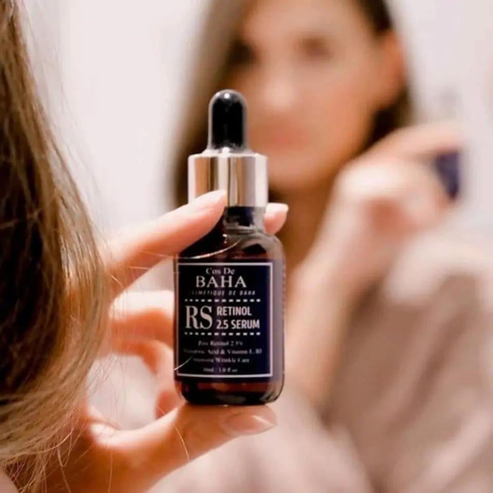 RS Retinol 2.5 serum -  60ml (Cos De BAHA)  Serum anti edad retinol y 53% aloe vera 7