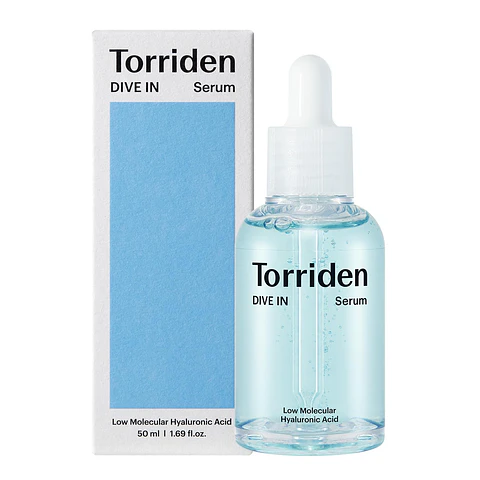 Dive-In Low Molecular Hyaluronic Acid Serum (Torriden) - 50ml Serum ultra hidratante ácido hialurónico