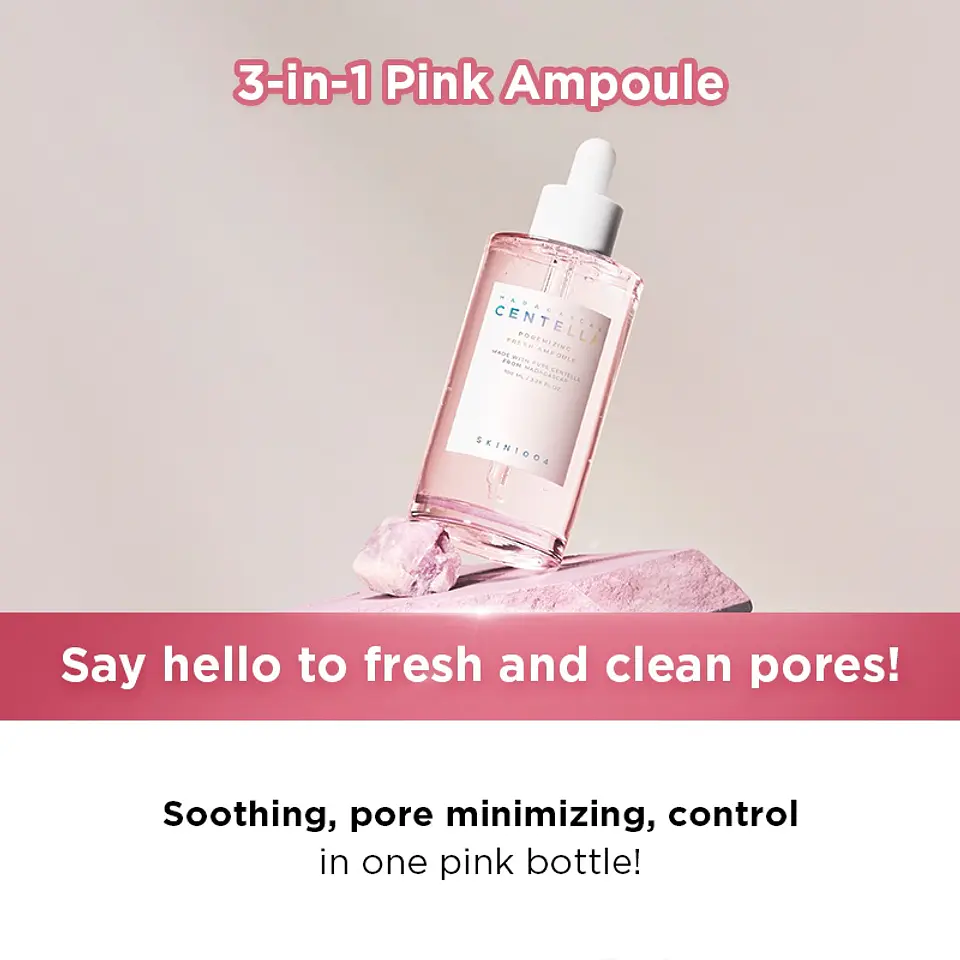 Madagascar Centella Poremizing Fresh Ampoule (SKIN1004) - 50ml Serum poros dilatados 11
