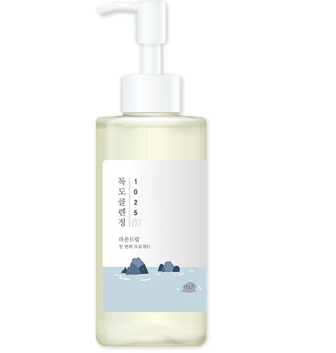 1025 Dokdo Cleansing Oil (ROUND LAB) 200ml  - Limpiador oleoso desmaquillante