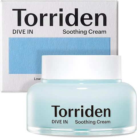 Dive-In Low Molecular Hyaluronic Acid Soothing Cream (Torriden) - 100ml  Crema ultra hidratante ácido hialurónico