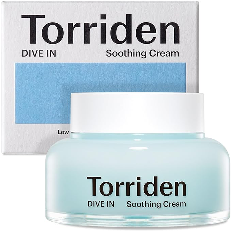 Dive-In Low Molecular Hyaluronic Acid Soothing Cream (Torriden) - 100ml  Crema ultra hidratante ácido hialurónico 1