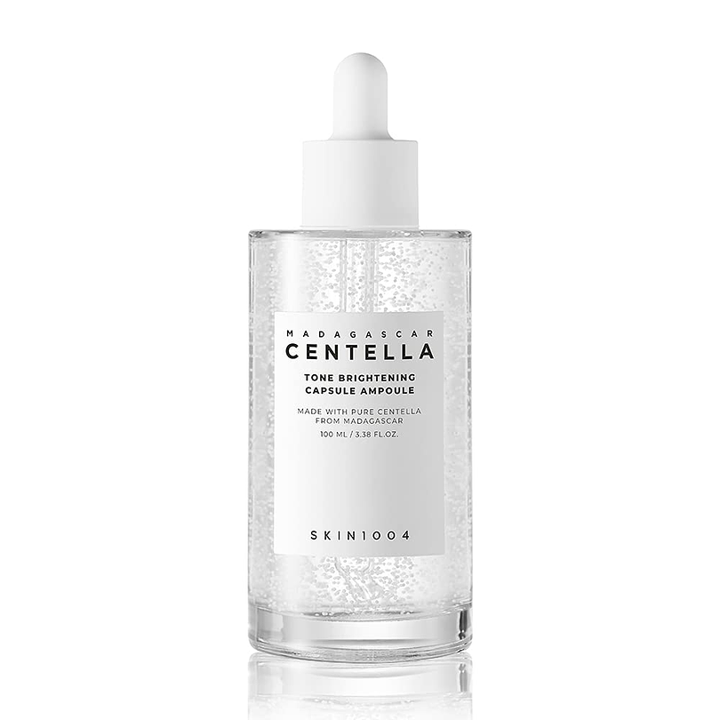 Madagascar Centella Tone Brightening Capsule Ampoule (SKIN1004) - 100ml Serum calmante y aclarante con 77% centella y 4% niacinamida 18