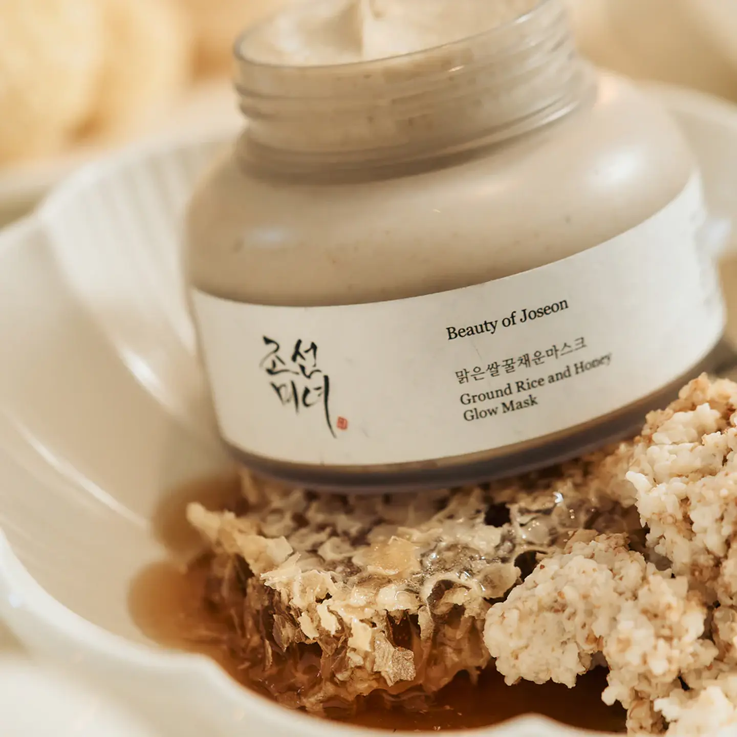 Ground Rice and Honey Glow Mask (Beauty of Joseon) - 150ml Mascarilla de limpieza aclarante con arroz 10